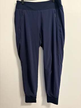 Athleta Trekkie North Jogger Pants in Navy Blue Size 8